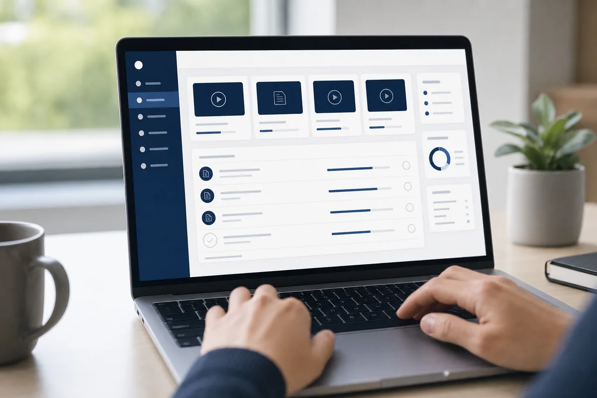 Specifying and delivering a learning platform